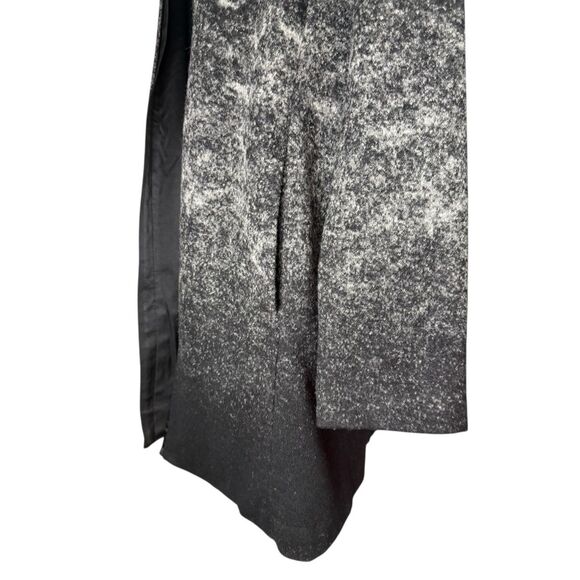 Eileen Fisher Women’s Medium Felted Wool Sprinkle Jacket Black Pockets Designer - Picture 6 of 9